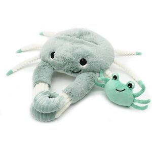 Les Déglingos Peluche Crabe avec Bébé - 39cm - Doux & Recyclé Les Déglingos Peluche Crabe avec Bébé - 39cm - Doux & Recyclé