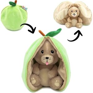 Peluches Crocket Pomme de Les Déglingos - Vert - Transformable Peluches Crocket Pomme de Les Déglingos - Vert - Transformable