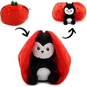 Jouet en peluche réversible Lesdeg Flipetz - Coccinelle à Tomate - 10cm - Publicité Jouet en peluche réversible Lesdeg Flipetz - Coccinelle à Tomate - 10cm - Publicité