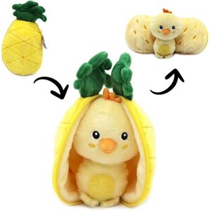 Les Déglingos Lesdeg Flipetz Poulet Ananas Peluche - Jouet Réversible - Publicité Les Déglingos Lesdeg Flipetz Poulet Ananas Peluche - Jouet Réversible - Publicité