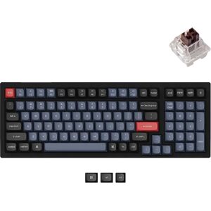 Keychron K4 Pro RGB Draadloze Mechanische Toetsenbord - Zwart Keychron K4 Pro RGB Draadloze Mechanische Toetsenbord - Zwart