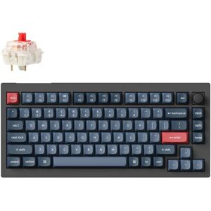Tastiera Meccanica Wireless Keychron V1 Max - Nero, Grigio Tastiera Meccanica Wireless Keychron V1 Max - Nero, Grigio