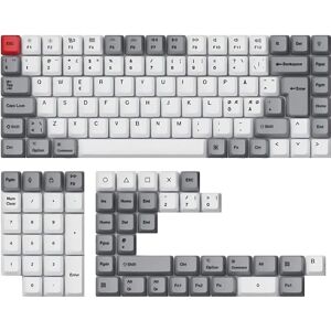 Keychron Cherry Profile Dye-Sub Pbt Keycap Set Iso Nordic - Retro Keychron Cherry Profile Dye-Sub Pbt Keycap Set Iso Nordic - Retro