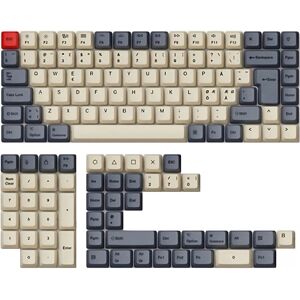 Keychron Cherry Profiili Dye-Sub Pbt Keycap Set Iso Nordic - Carbon Vibe Keychron Cherry Profiili Dye-Sub Pbt Keycap Set Iso Nordic - Carbon Vibe