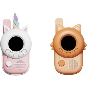Zoofamily Barevný Jednorožec Liška Walkie Talkie - Unisex - Dosah 3 km Zoofamily Barevný Jednorožec Liška Walkie Talkie - Unisex - Dosah 3 km