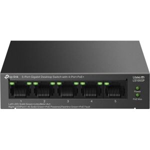 TP-Link LiteWave LS105GP Network Switch - Unmanaged Gigabit Ethernet TP-Link LiteWave LS105GP Network Switch - Unmanaged Gigabit Ethernet