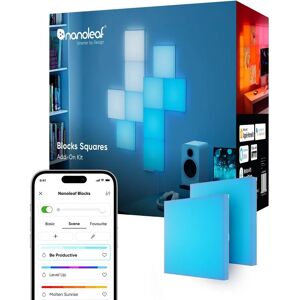 Nanoleaf Blocks Carrés Grands - Kit de Panneaux LED modulaires - Publicité Nanoleaf Blocks Carrés Grands - Kit de Panneaux LED modulaires - Publicité