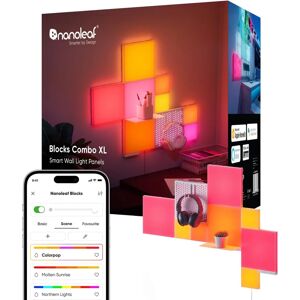 Nanoleaf - Pack de Démarrage Blocks Combo - Kit d'Éclairage - Publicité Nanoleaf - Pack de Démarrage Blocks Combo - Kit d'Éclairage - Publicité
