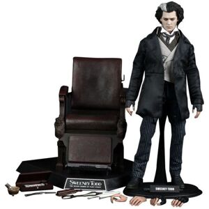 Figurine d'Action Sweeney Todd de Hot Toys - 30cm Authentique - Publicité Figurine d'Action Sweeney Todd de Hot Toys - 30cm Authentique - Publicité