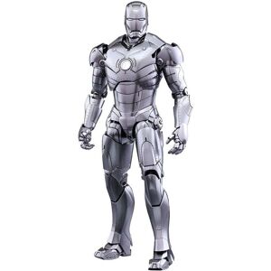 Hot Toys Iron Man Mark 2 - Figurine de collection à l’échelle 1/6 - Armure argentée - Publicité Hot Toys Iron Man Mark 2 - Figurine de collection à l’échelle 1/6 - Armure argentée - Publicité