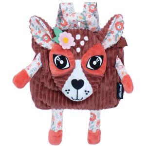 Déglingos Sac à dos en velours côtelé Melimelos le cerf Déglingos Sac à dos en velours côtelé Melimelos le cerf
