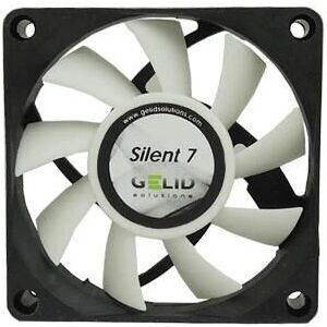 Ventilateur de Boîtier PC GELID SOLUTIONS Silent 7 - 7 cm Noir, Blanc Ventilateur de Boîtier PC GELID SOLUTIONS Silent 7 - 7 cm Noir, Blanc