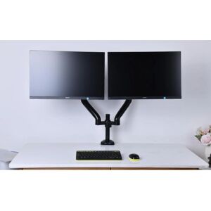 GELID SOLUTIONS FlexMount Duo Monitor Arm - Ergonomic, Wireless 2.4G, Natural Handshake GELID SOLUTIONS FlexMount Duo Monitor Arm - Ergonomic, Wireless 2.4G, Natural Handshake