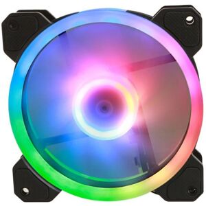Système de Refroidissement pour Ordinateur Gelid Solutions FN-STELLA-01 - Noir, Multicolore Système de Refroidissement pour Ordinateur Gelid Solutions FN-STELLA-01 - Noir, Multicolore