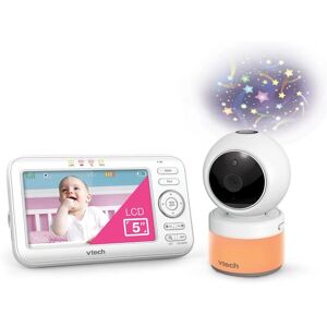 VTech VM5463 Baby Monitor - White - 5 inch Colour LCD, Pan & Tilt, Night Light VTech VM5463 Baby Monitor - White - 5 inch Colour LCD, Pan & Tilt, Night Light
