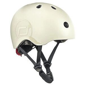 Kask Scoot & Ride - S-M - Biały - Ochrona dzieci Kask Scoot & Ride - S-M - Biały - Ochrona dzieci