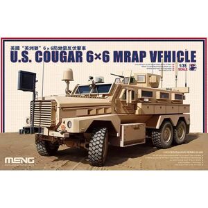 Meng US Cougar 6x6 MRAP Kit - Véhicule militaire 1:35 - Publicité Meng US Cougar 6x6 MRAP Kit - Véhicule militaire 1:35 - Publicité