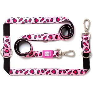 Max & Molly Pink Leopard Dog Leash - Adjustable & Multifunctional Max & Molly Pink Leopard Dog Leash - Adjustable & Multifunctional