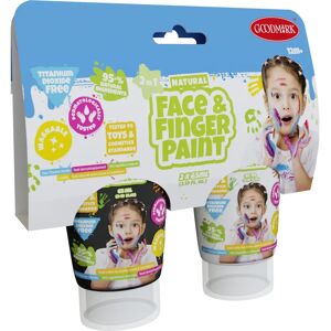Boti Natuurlijk Gezicht- & Vingerverf Tube - Zwart, Wit - Verf voor Gezicht en Vinger Boti Natuurlijk Gezicht- & Vingerverf Tube - Zwart, Wit - Verf voor Gezicht en Vinger