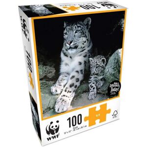 Ambassador Léopard des neiges 100 Pièces - Puzzle - Publicité Ambassador Léopard des neiges 100 Pièces - Puzzle - Publicité