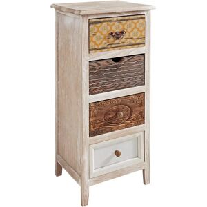 HEINE HOME Sideboard - 4 Schubläden, bunt, 35x76x30 cm HEINE HOME Sideboard - 4 Schubläden, bunt, 35x76x30 cm