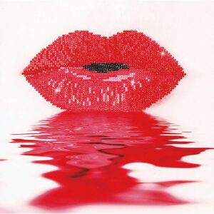 Diamond Dotz Hot Lips - Kit de Peinture Diamants - Publicité Diamond Dotz Hot Lips - Kit de Peinture Diamants - Publicité