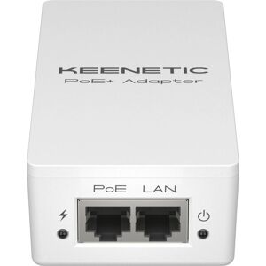 Adattatore PoE+ Keenetic KN-4510 - Ethernet Gigabit, 30W Adattatore PoE+ Keenetic KN-4510 - Ethernet Gigabit, 30W