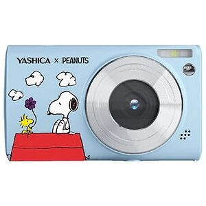 Yashica Peanuts Compact Camera - 30 MP, Blue Yashica Peanuts Compact Camera - 30 MP, Blue