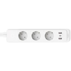 TP-Link Tapo P300 Verlengsnoer - Wi-Fi, USB-C, 3 Stopcontacten TP-Link Tapo P300 Verlengsnoer - Wi-Fi, USB-C, 3 Stopcontacten