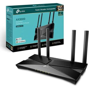 TP-Link AX53 Wi-Fi 6 AX3000 Router - Dual Band, Gigabit Ethernet TP-Link AX53 Wi-Fi 6 AX3000 Router - Dual Band, Gigabit Ethernet