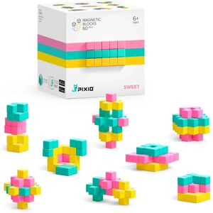 Pixio Blocs Magnétiques 60 Sweet - Jouet de Construction - Publicité Pixio Blocs Magnétiques 60 Sweet - Jouet de Construction - Publicité