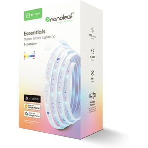 Nanoleaf NF080E00-2LS Smart Lightstrip - RGB & White - 2000mm Nanoleaf NF080E00-2LS Smart Lightstrip - RGB & White - 2000mm