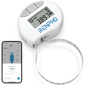 Renpho BMF01 White Smart Tape Measure - Body & Health Tracking Renpho BMF01 White Smart Tape Measure - Body & Health Tracking