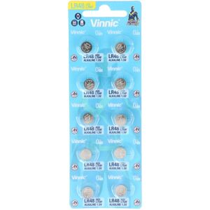 Vinnic AG5-10bb Pack de 10 Piles - Batterie - Publicité Vinnic AG5-10bb Pack de 10 Piles - Batterie - Publicité