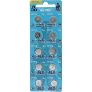 Vinnic G6 Lot de 10 Piles Bouton - Piles bouton - Publicité Vinnic G6 Lot de 10 Piles Bouton - Piles bouton - Publicité