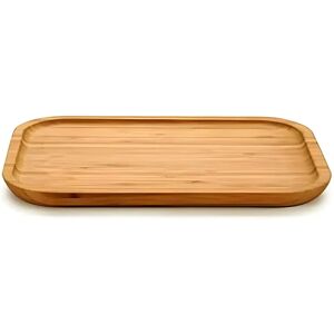 Kinvara Brązowa Bambusowa Taca na Przekąski - Snack tray - 12 Sztuk Kinvara Brązowa Bambusowa Taca na Przekąski - Snack tray - 12 Sztuk