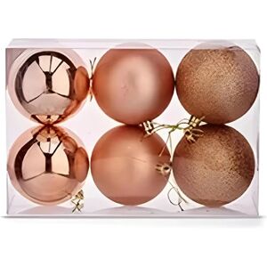 Ensemble de boules de Noël Krist+ Cuivre - 24 pièces - Publicité Ensemble de boules de Noël Krist+ Cuivre - 24 pièces - Publicité