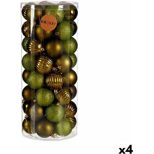 Krist+ Set of Christmas balls Green Plastic - Christmas Balls Krist+ Set of Christmas balls Green Plastic - Christmas Balls
