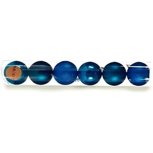 Krist+ 00830 Blue Plastic Christmas Baubles - Christmas Baubles Krist+ 00830 Blue Plastic Christmas Baubles - Christmas Baubles