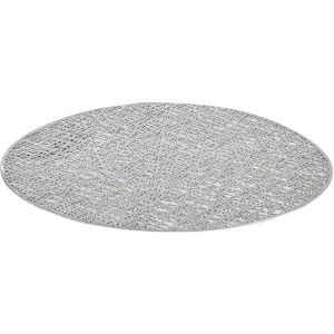 Kinvara Silver Plastic Table Mat - Table Mat Kinvara Silver Plastic Table Mat - Table Mat
