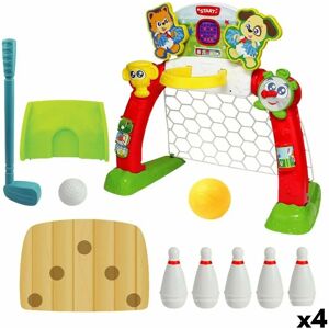Winfun Multisport 4-in-1 Activity Centre - 59x52.5x28 cm - 4 Units Winfun Multisport 4-in-1 Activity Centre - 59x52.5x28 cm - 4 Units