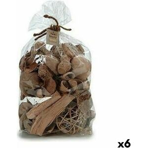 Bigbuy Home Decorative Flowers Brown - Set of 6 - Decor Bigbuy Home Decorative Flowers Brown - Set of 6 - Decor