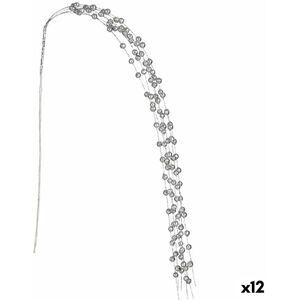 Krist+ Silberkugeln 140 cm Dekoratives Zweig - Pack 12 Krist+ Silberkugeln 140 cm Dekoratives Zweig - Pack 12