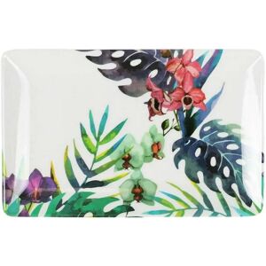 La Mediterránea Taca do przekąsek - Biała - 24 sztuki - 20 x 13 x 2 cm La Mediterránea Taca do przekąsek - Biała - 24 sztuki - 20 x 13 x 2 cm