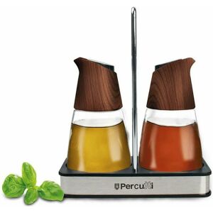 Percutti Legno Stainless Steel Condiment Set - 4 pcs Percutti Legno Stainless Steel Condiment Set - 4 pcs