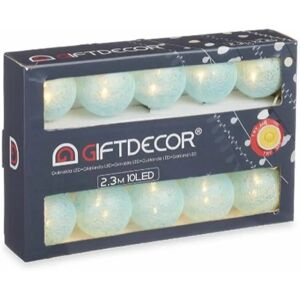 Gift Decor Blue LED Wreath of Lights - Wreath of LED Lights Gift Decor Blue LED Wreath of Lights - Wreath of LED Lights