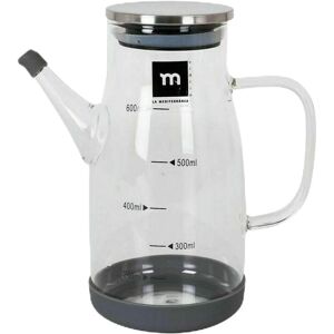 La Mediterránea 600 ml rostfritt stål och borosilikatglas-set - Kök La Mediterránea 600 ml rostfritt stål och borosilikatglas-set - Kök