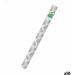 Algon Disposable Tablecloth - 1x5m Grey Leaf Algon Disposable Tablecloth - 1x5m Grey Leaf