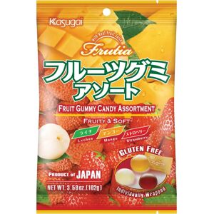 Kasugai Litchi Mango Strawberry Geeli - Makeiset Kasugai Litchi Mango Strawberry Geeli - Makeiset