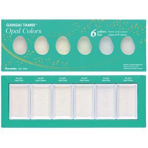 Kuretake Gansai Tambi Opal Colors - Watercolors - Art Supplies Kuretake Gansai Tambi Opal Colors - Watercolors - Art Supplies